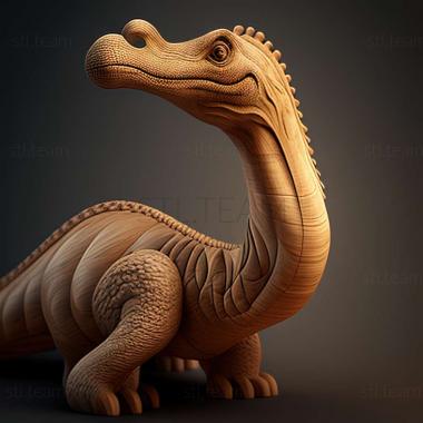 3D model Mamenchisaurus fuxiensis (STL)